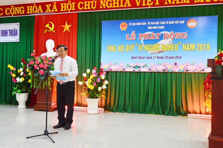 Quỹ vì người nghèo Ninh Thuận
