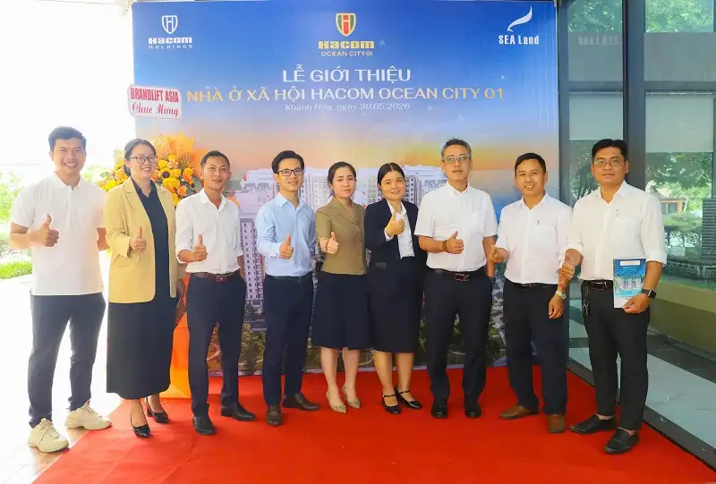 Sự kiện giới thiệu nhà xã hội Hacom Ocean City 01 Khánh hàng được tư vấn, giải đáp trực tiếp 