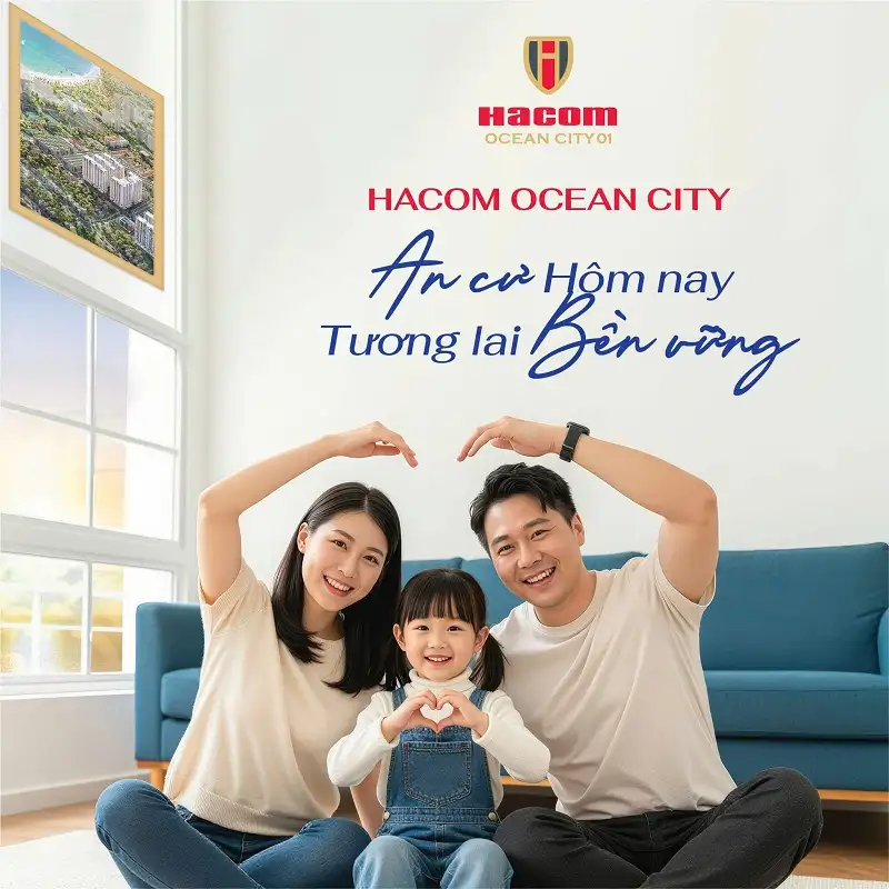 HACOM OCEAN CITY AN CƯ HÔM NAY TƯƠNG LAI BỀN VỮNG