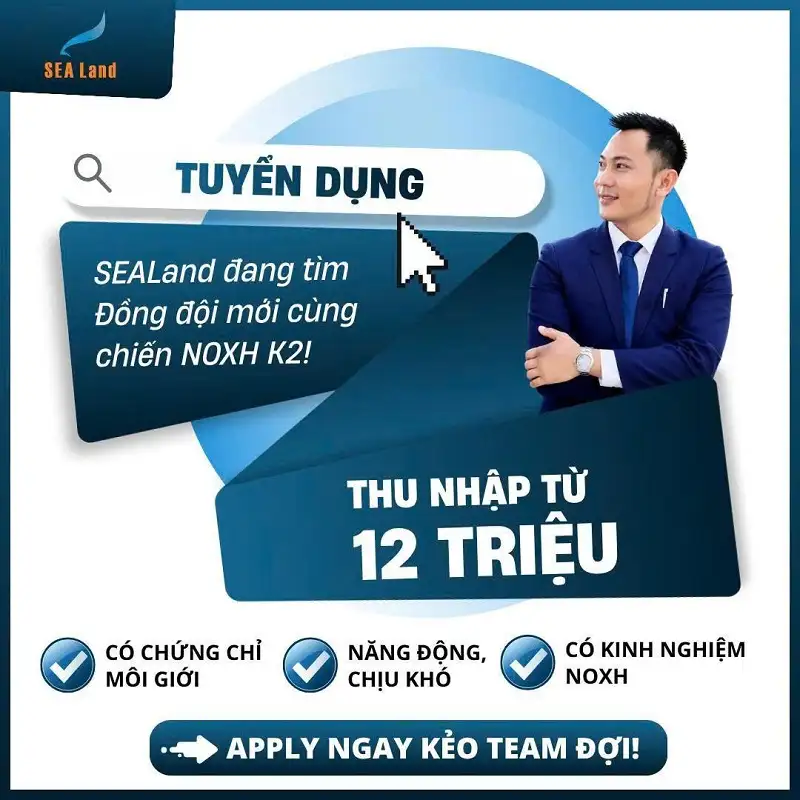 Sealand tuyển dụng nhân sự năm 2026