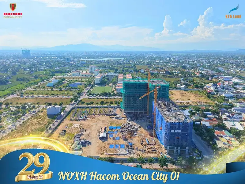 cập nhật tiến độ hacom ocean city tháng 10/2026