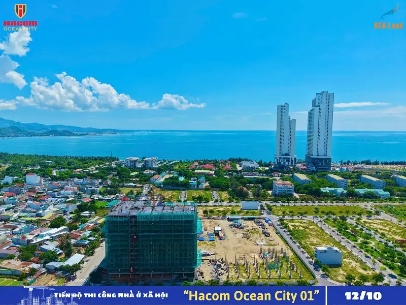 tien do hacom ocean city t10 (1) Tiến độ dự án Hacom Ocean City tháng 10/2026
